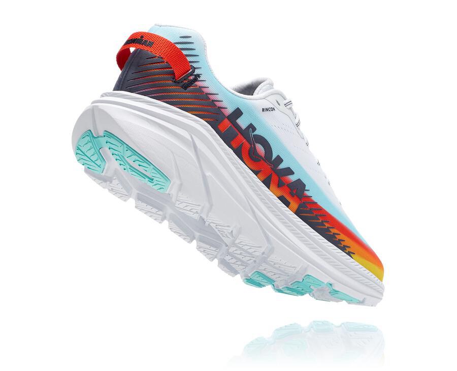 Hoka One One Tenisky Panske Biele/Modre - Ironman Rincon 2 - 59120-SOBM